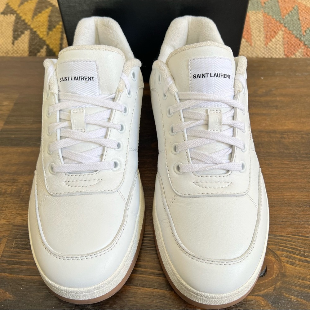 Saint Laurent $880 SL/61 Low-Top Sneakers Unisex EU40 W10 M7 (Display Models) - Picture 3 of 16